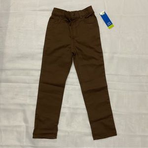 NWT JCP Okie Dokie Children Elastic Waist Band Snap Closure Girl’s Pants Y6